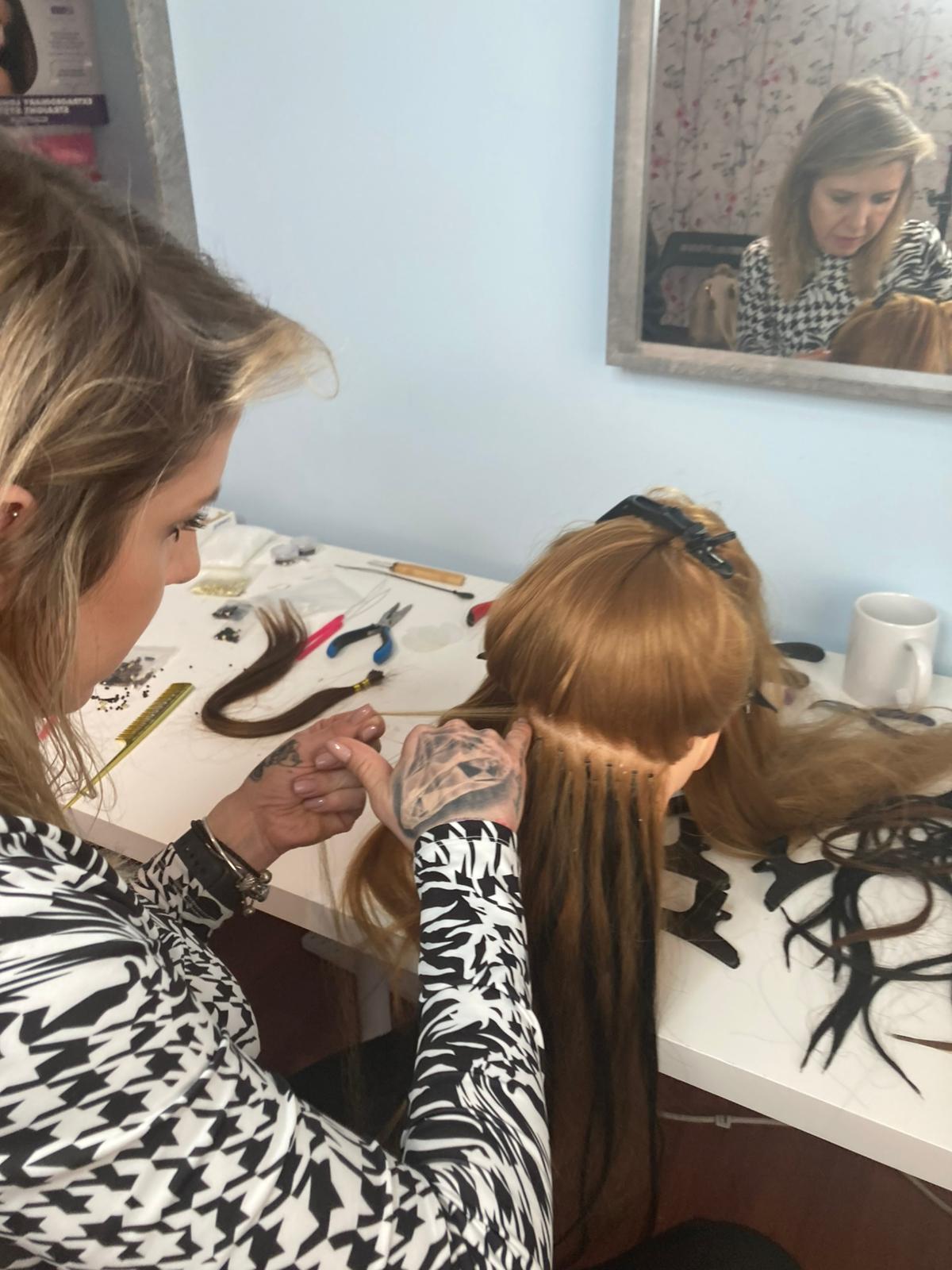 evabeautycourses przedłużanie włosów 7